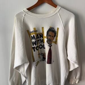 80s stanley desantis home improvement sweatshirt